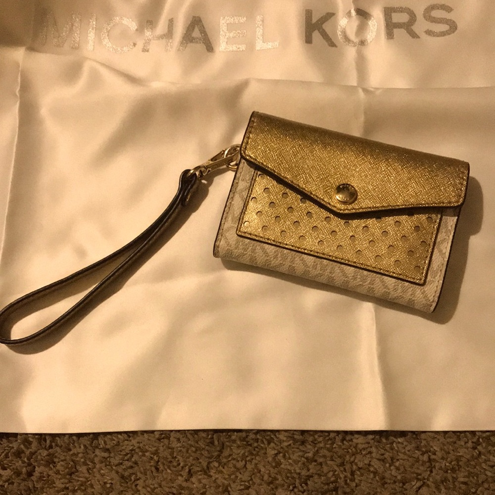 Michael Kors wristlet.